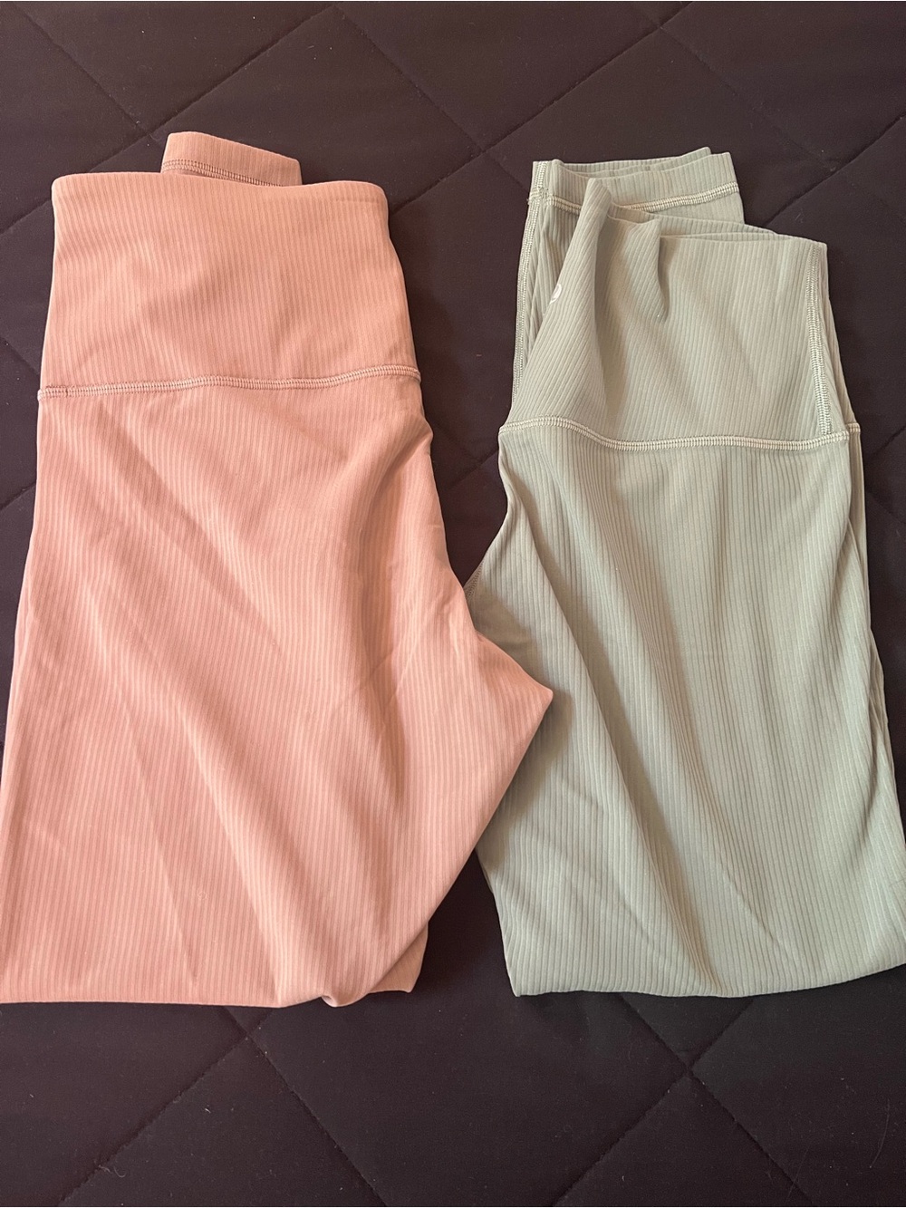 lululemon athletica align ribbed 25” leggings